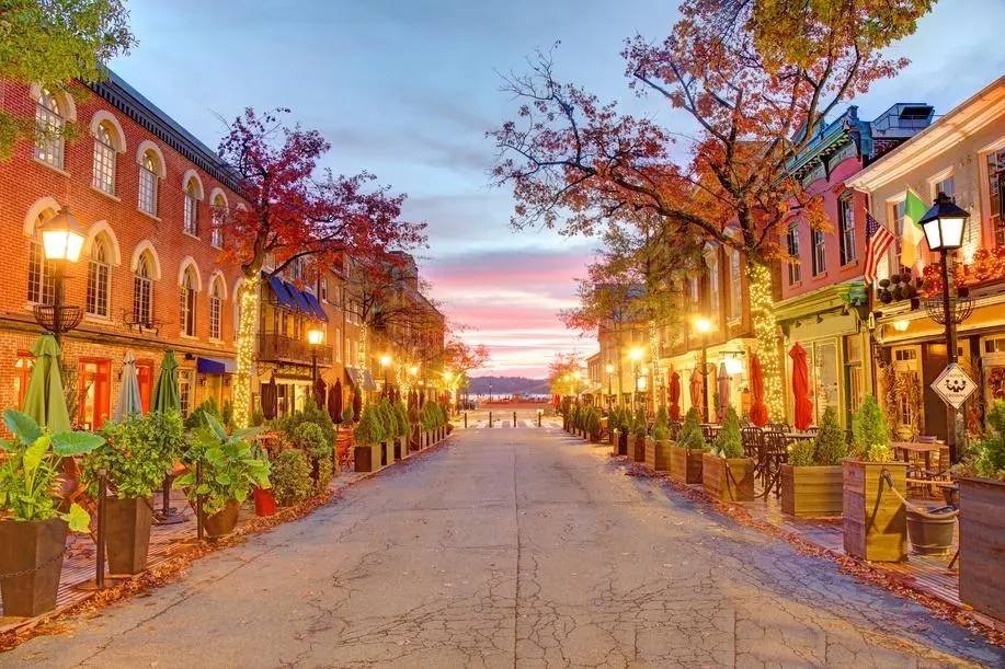شهر قدیمی الکساندریا . Old Town Alexandria