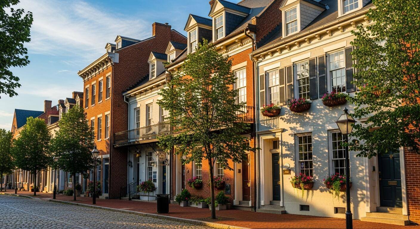 مرکز تاریخی لیزبرگ . Historic Leesburg
