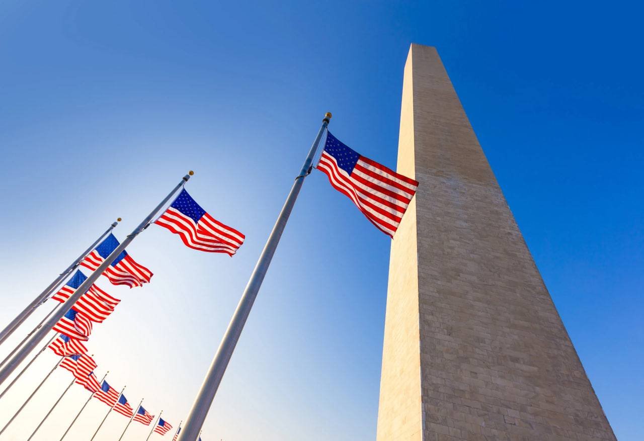 بنای یادبود واشنگتن . Washington Monument