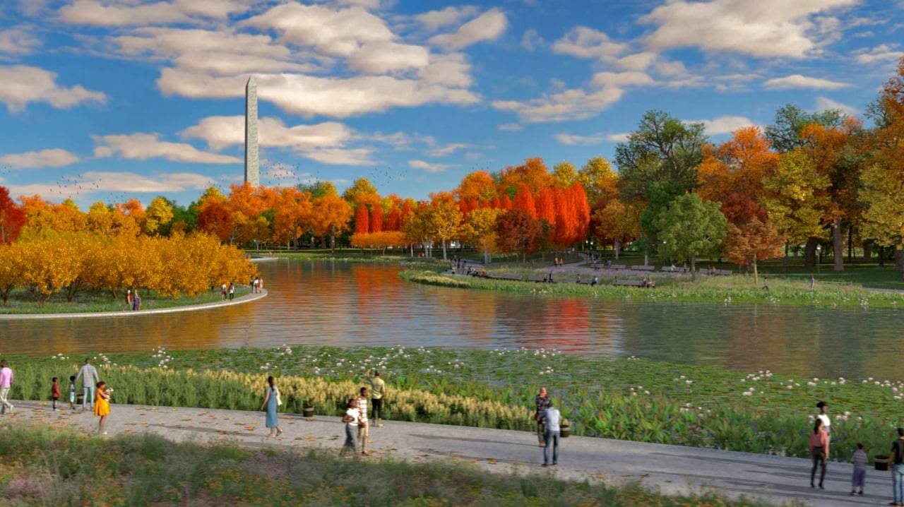 باغ قانون اساسی . Constitution Gardens