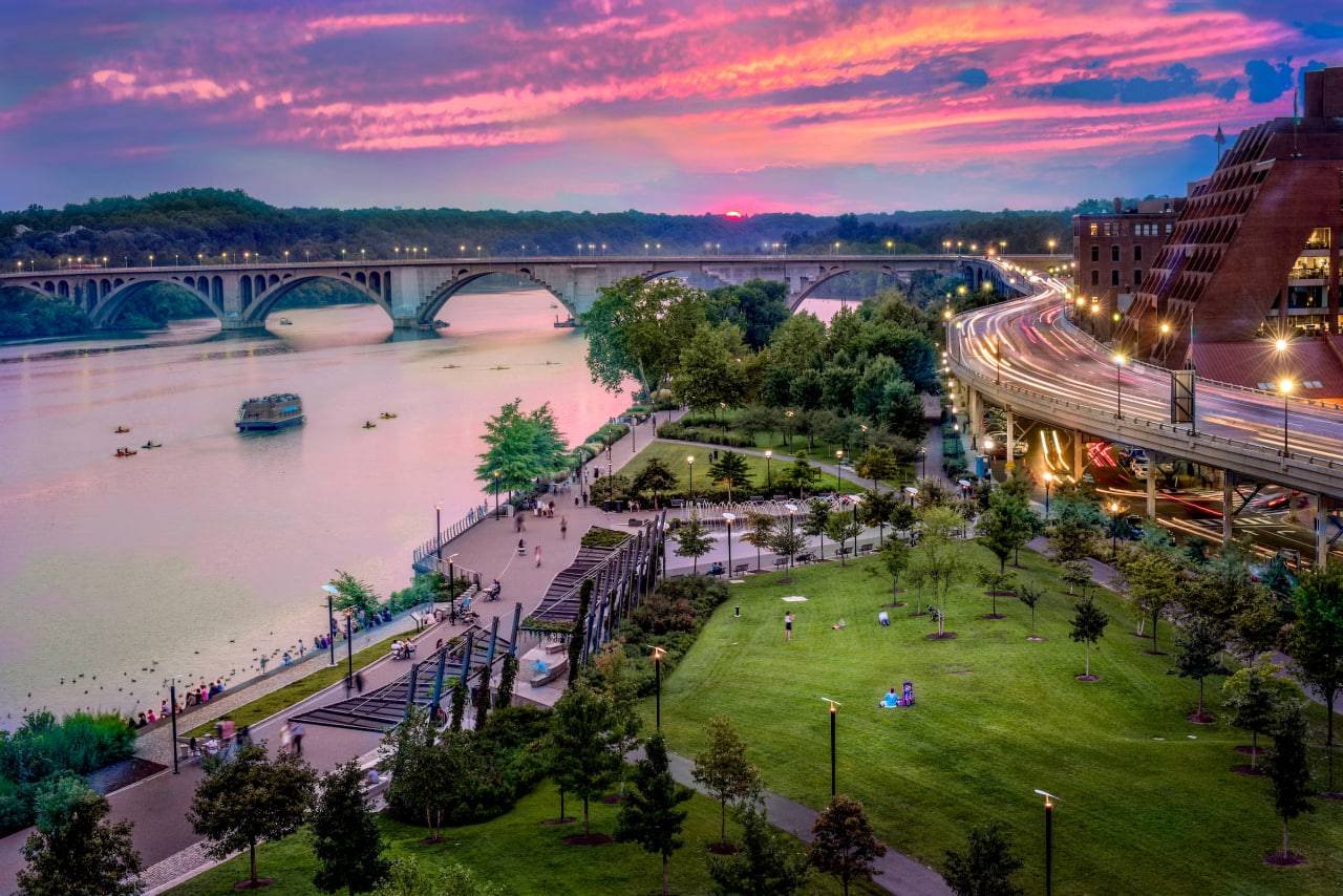 پارک ساحلی جورج‌تاون . Georgetown Waterfront Park