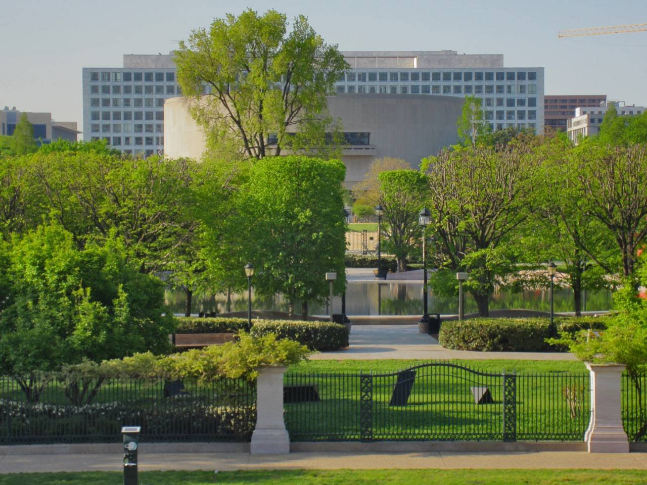 باغ مجسمه گالری ملی . National Gallery Sculpture Garden