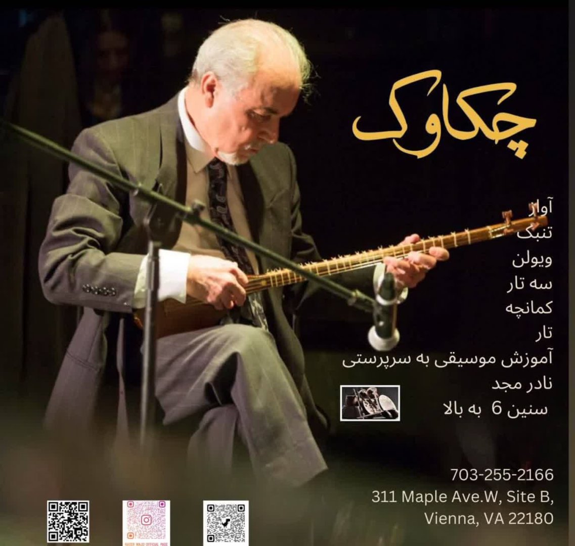 کلاس‌های موسیقی با استاد نادر مجد | Music Lessons by Master Nader Majd – Persian Music Lessons in Vienna, VA