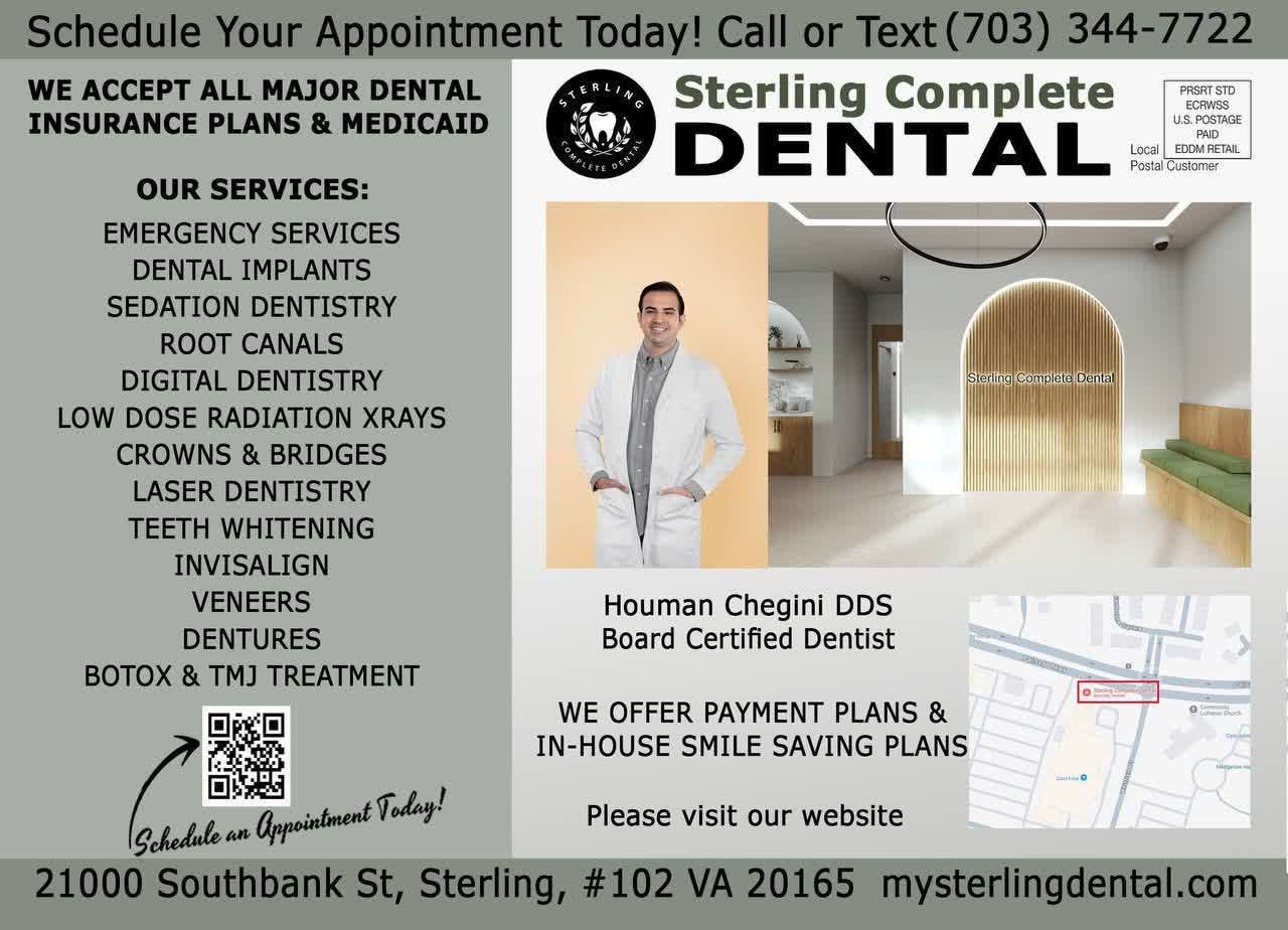 دکتر هومن چگینی - دندانپزشک عمومی و زیبایی | Dr. Hooman Chegini - General & Cosmetic Dentistry – Persian Dentist in Sterling, VA