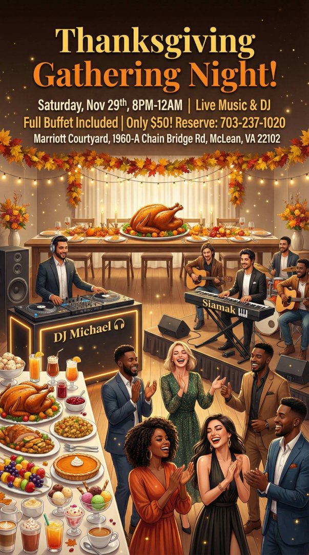 شب موسیقی و شکرگزاری |An Evening of Music &Thanksgiving